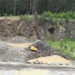 Steinbruch Niederplöttbach, Wassersammelbecken ausheben